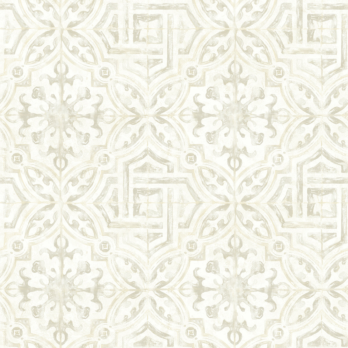 Picture of Sonoma Cream Spanish Tile Wallpaper