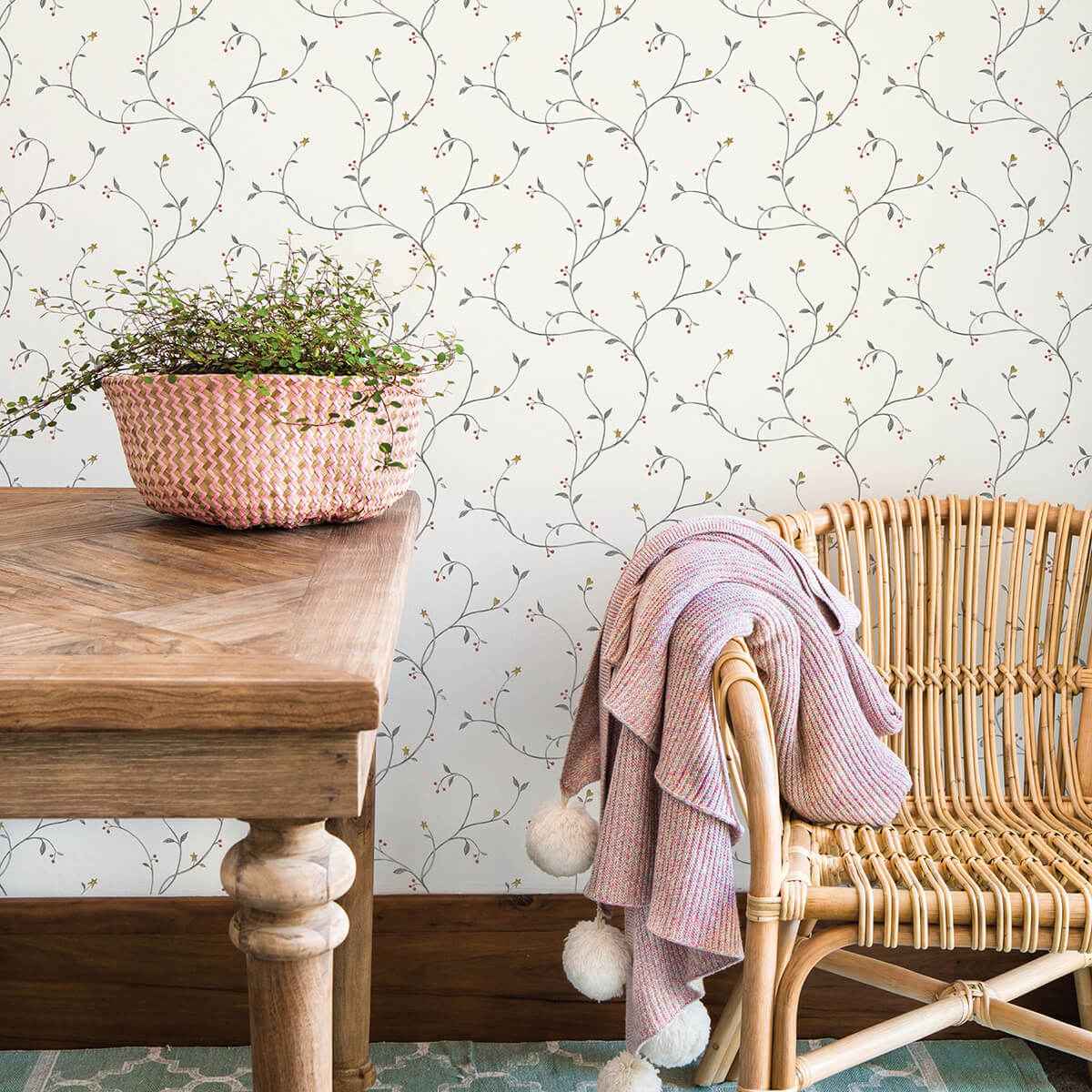 Kurt Black Tin Star Trail Wallpaper - York Wallcoverings - 3123-091510 - York Wallcoverings Wallpaper