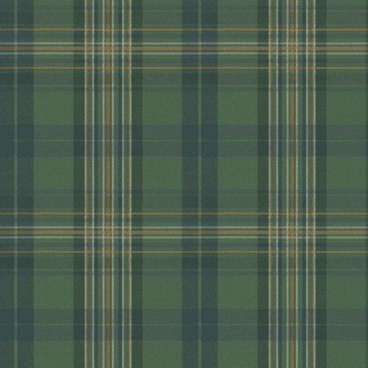 Austin Green Plaid Wallpaper - York Wallcoverings - 3123-330212