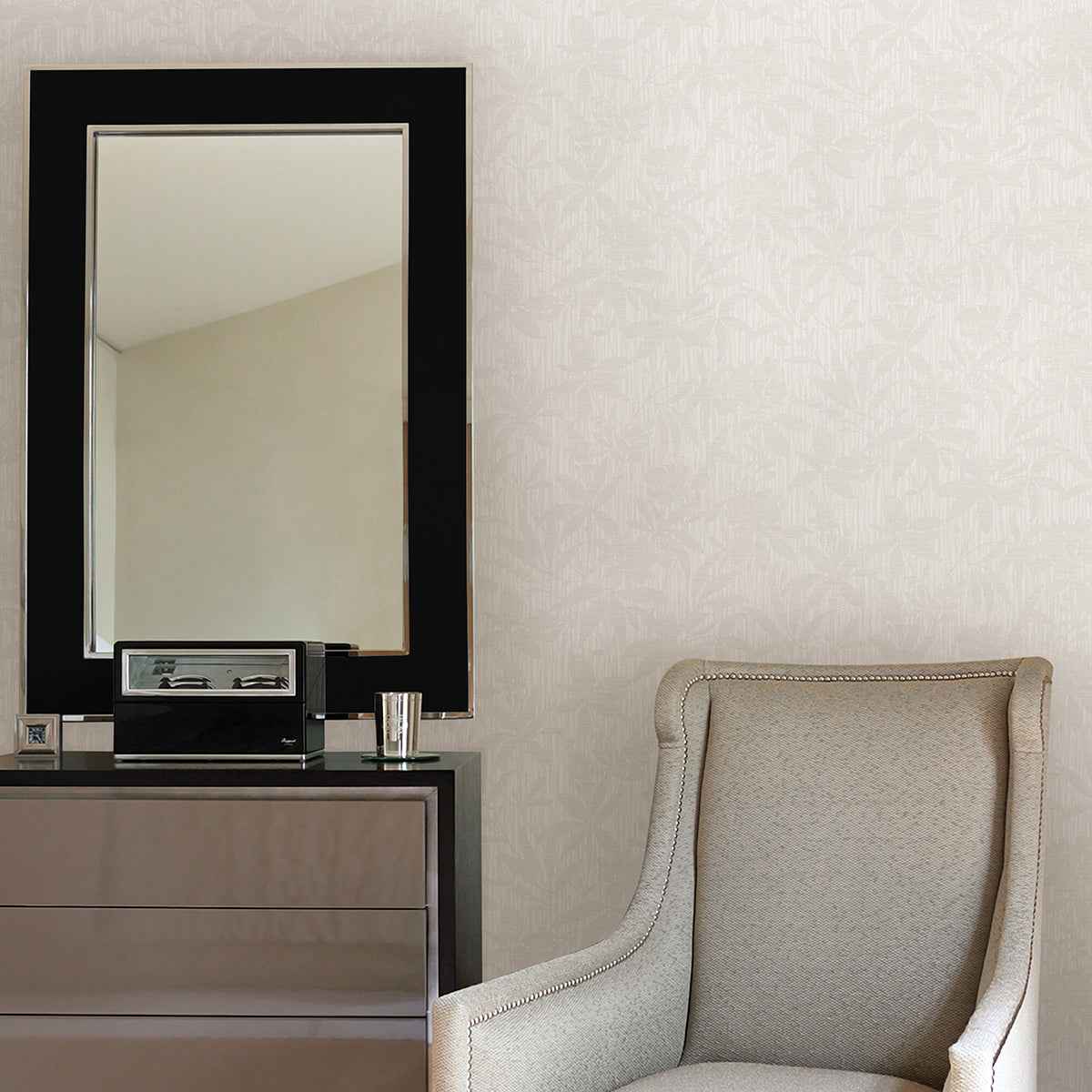 Riemann Cream Floral Wallpaper - York Wallcoverings - 4025-82533 - York Wallcoverings Wallpaper