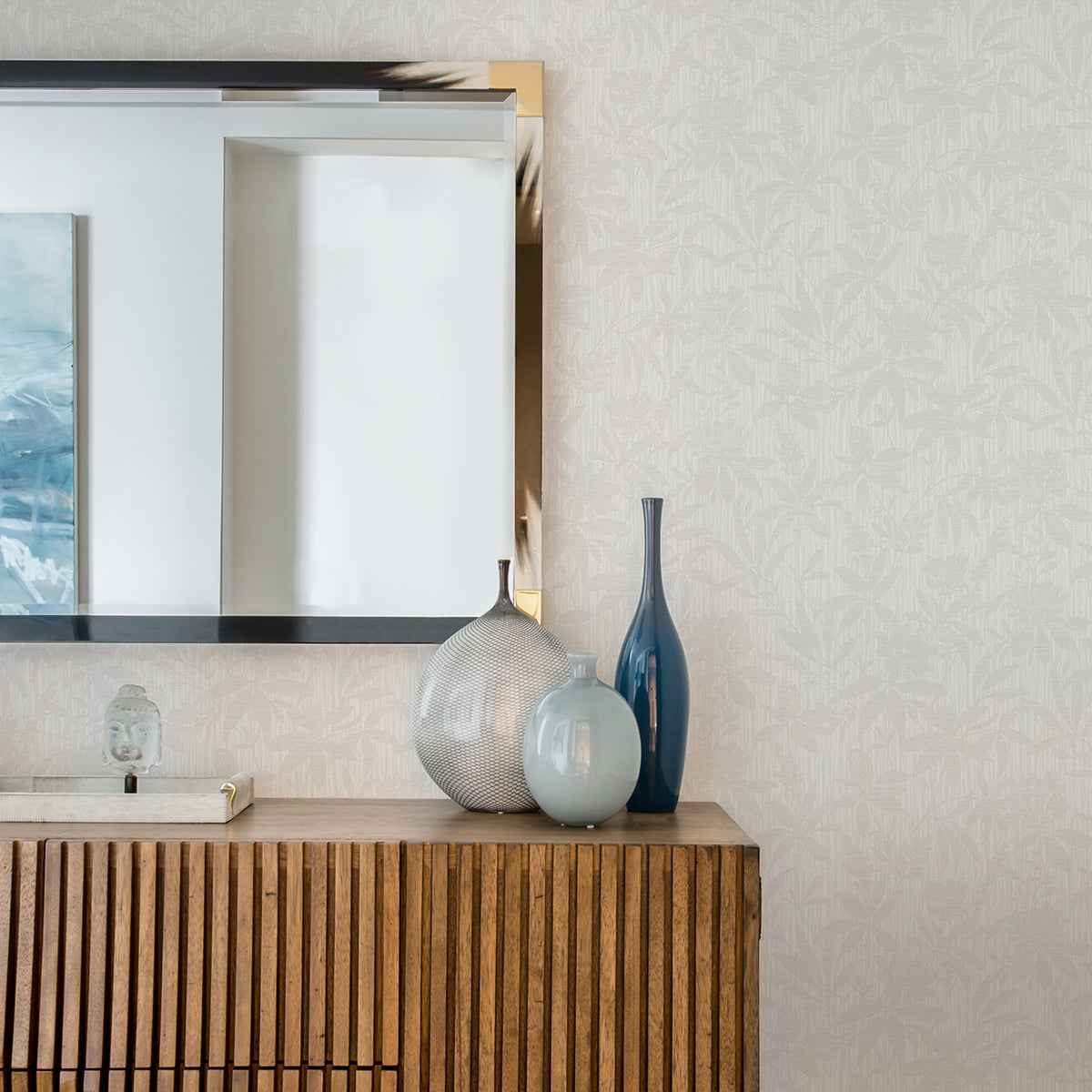 Riemann Cream Floral Wallpaper - York Wallcoverings - 4025-82533 - York Wallcoverings Wallpaper