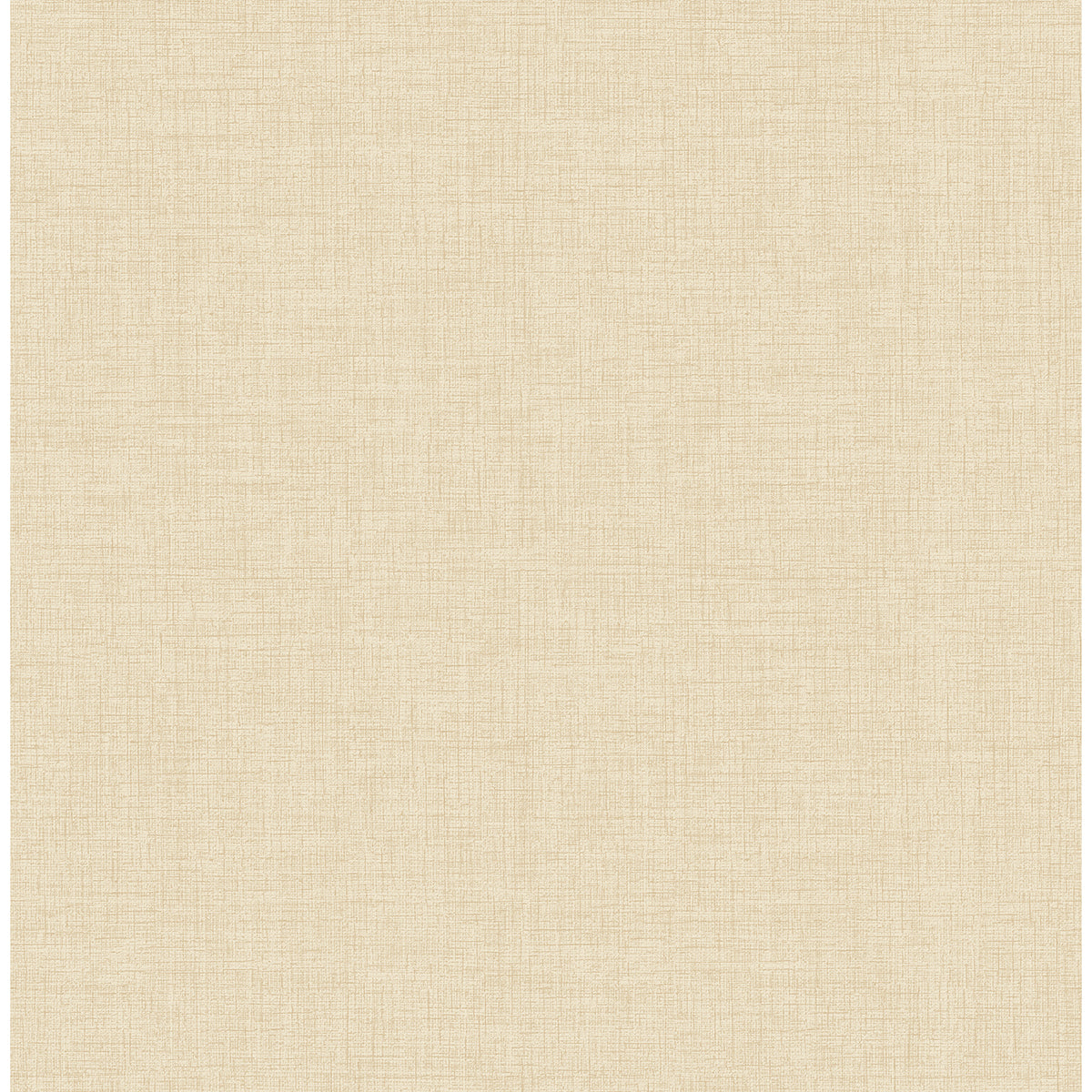 Wallis Beige Faux Linen Wallpaper - Brewster Wallcovering