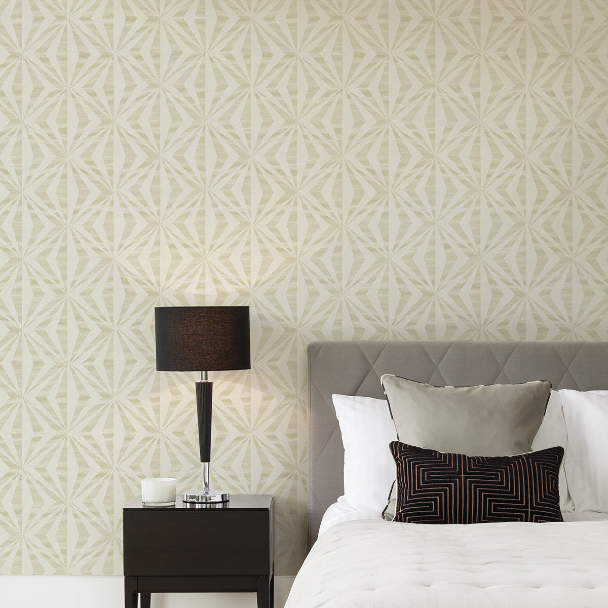 Brewster Wallcovering-Monge Gold Geometric Wallpaper