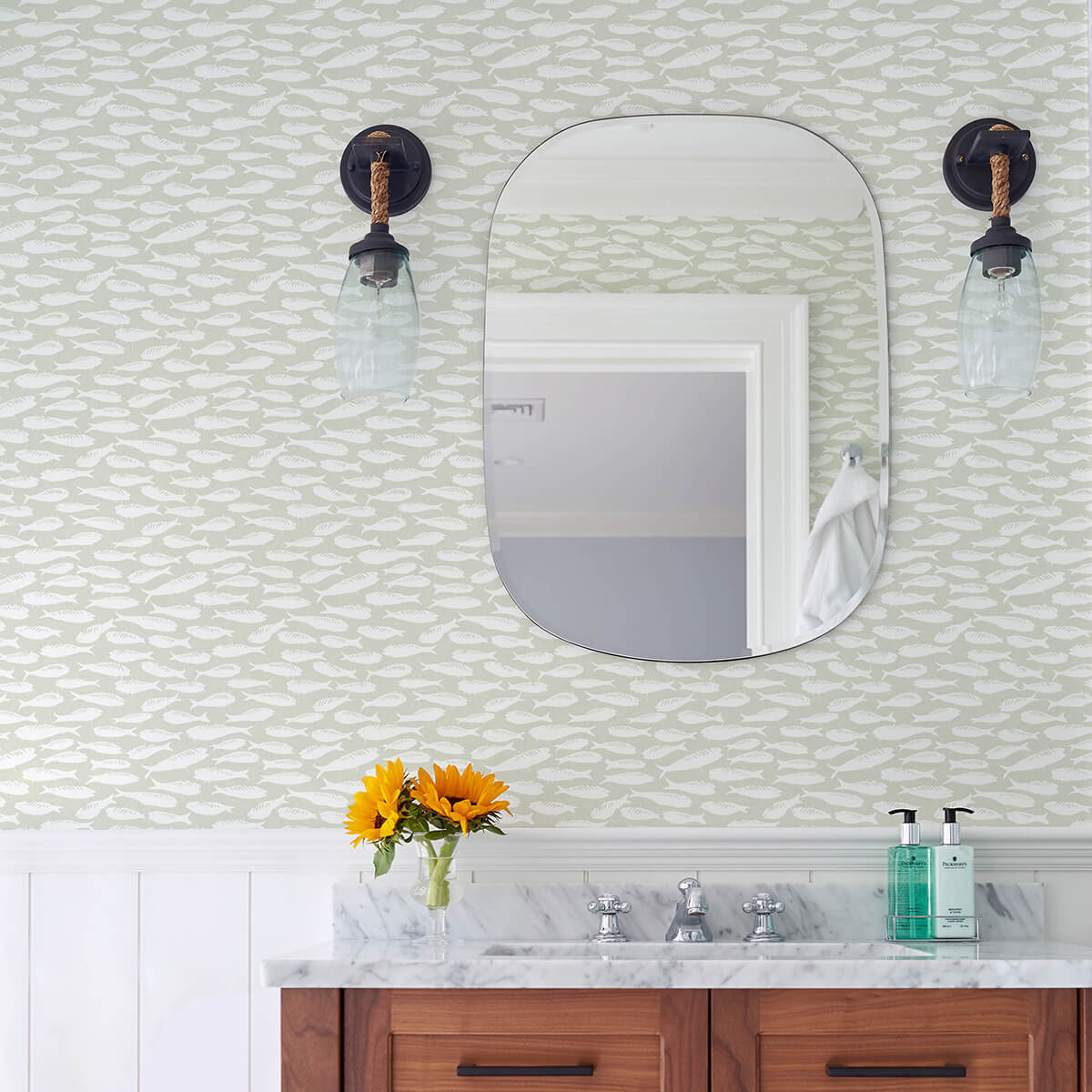 nunkie-sage-sardine-wallpaper-york-wallcoverings-3122-10514 - York Wallcoverings Papel pintado