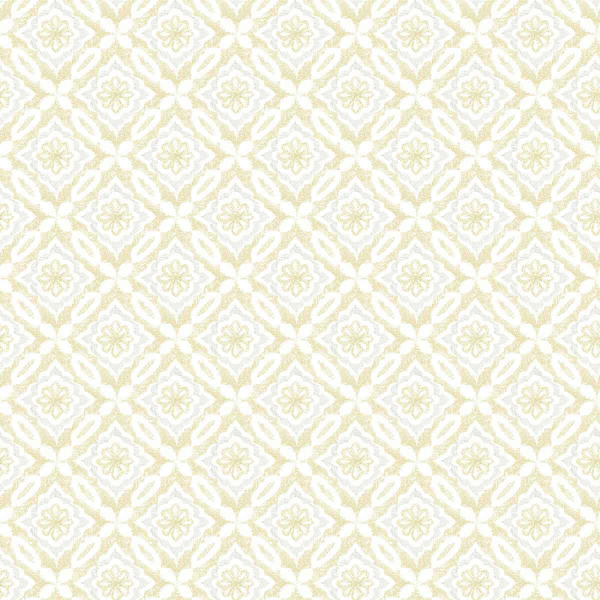 Hugson Yellow Quilted Damask Wallpaper - York Wallcoverings - 3122-10703