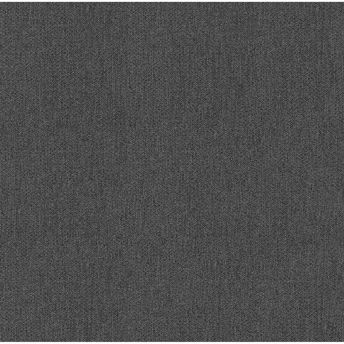 Sydney Charcoal Faux Linen Wallpaper - York Wallcoverings - 2971-86305 - York Wallcoverings Wallpaper