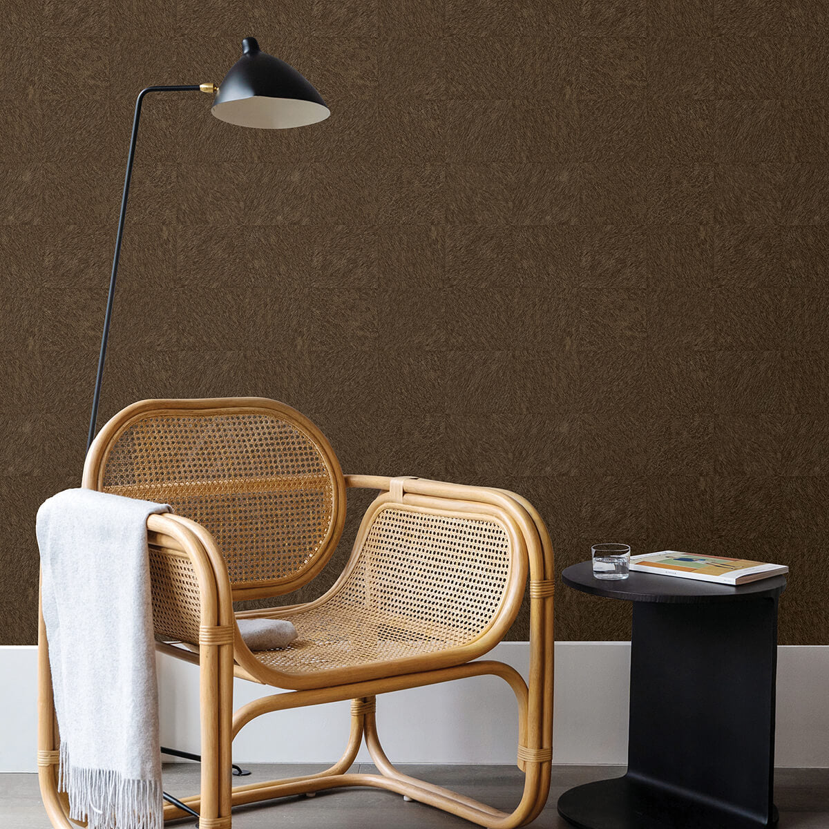 flannery-brown-animal-hide-wallpaper-york-wallcoverings-2971-86367 - York Wallcoverings Wallpaper