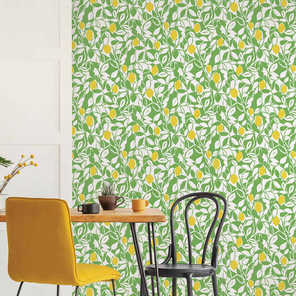 Green Meyer Peel and Stick Wallpaper - York Wallcoverings - NUS4160 - York Wallcoverings Wallpaper