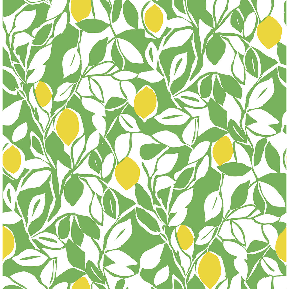 Green Meyer Peel and Stick Wallpaper - York Wallcoverings - NUS4160 - York Wallcoverings Wallpaper