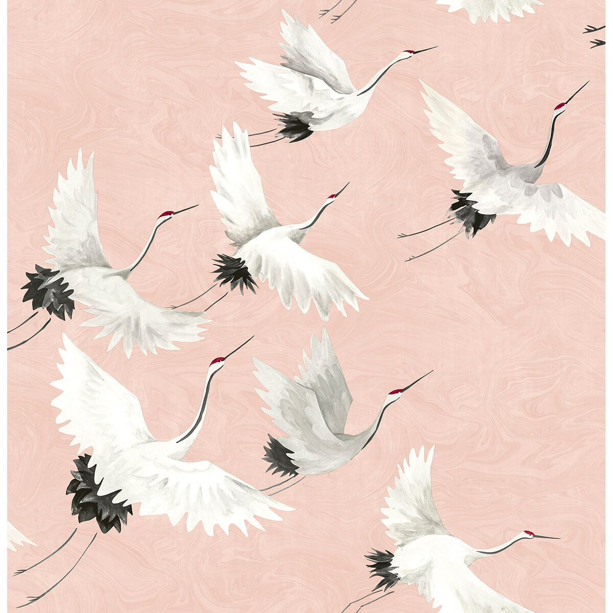 Pink Halcyon Peel and Stick Wallpaper - York Wallcoverings - NUS4299 - York Wallcoverings Wallpaper