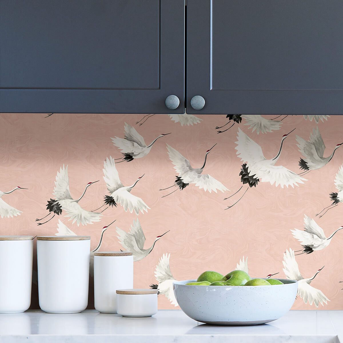 Pink Halcyon Peel and Stick Wallpaper - York Wallcoverings - NUS4299 - York Wallcoverings Wallpaper