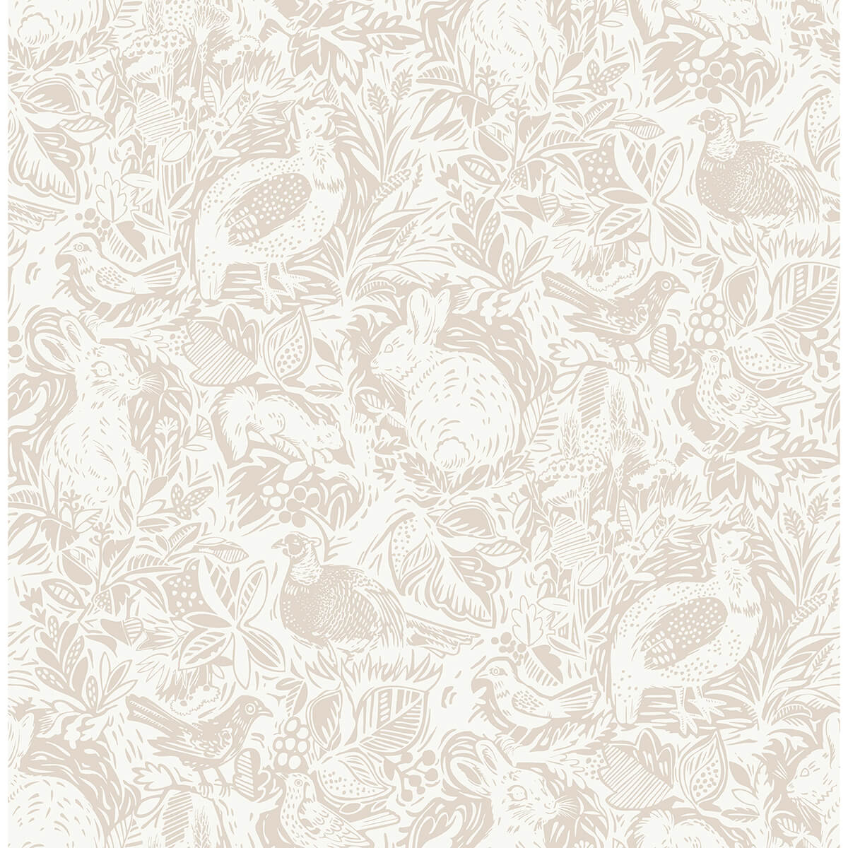 Cream Terrene Peel and Stick Wallpaper - York Wallcoverings - NUS4304 - York Wallcoverings Wallpaper