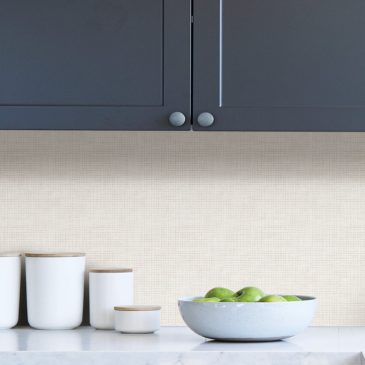 Cream Nolan Peel & Stick Wallpaper - York Wallcoverings - NUS4401 - York Wallcoverings Wallpaper