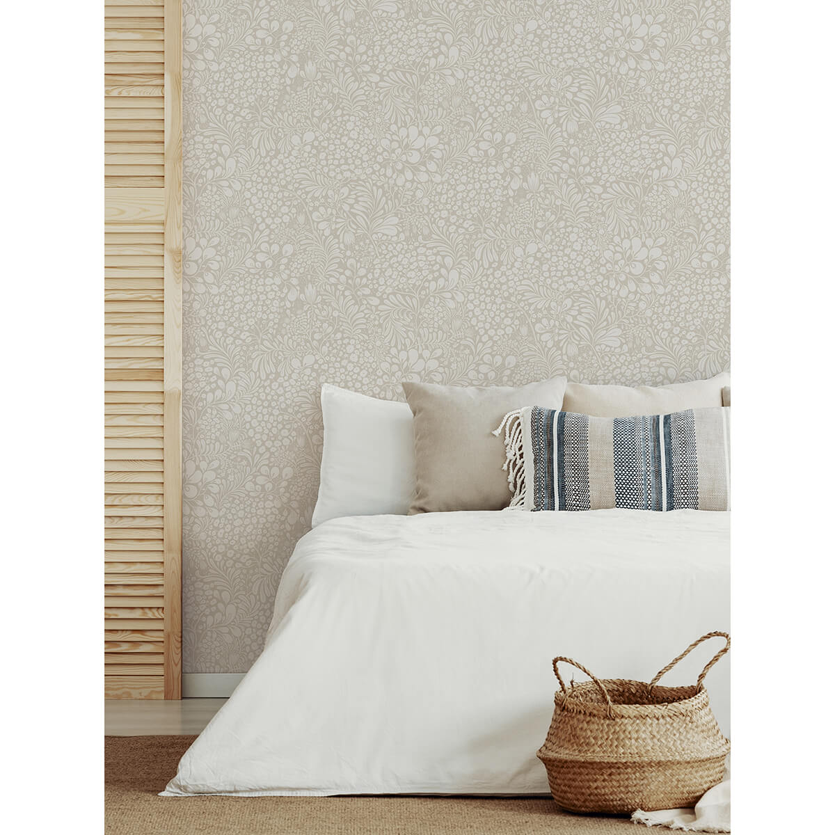 siv-grey-botanical-wallpaper-york-wallcoverings-2932-65131 - York Wallcoverings Papel pintado