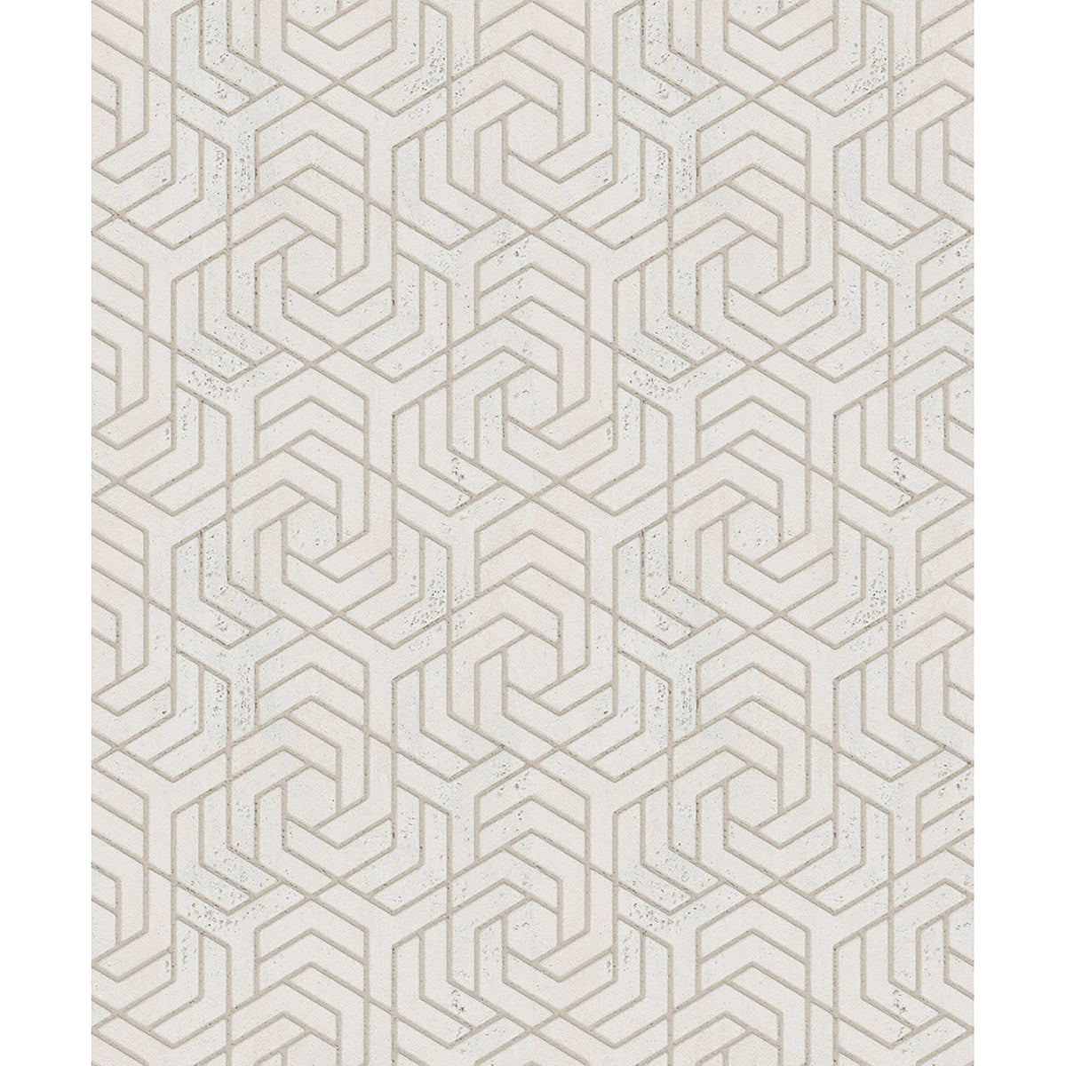 Brewster Wallcovering-Tama Champagne Geometric Wallpaper