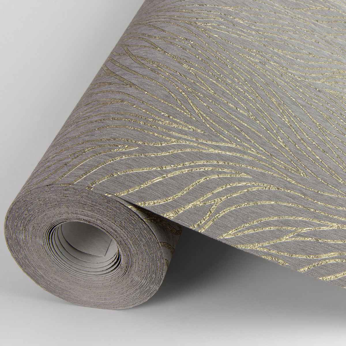 Tomo Mauve Abstract Wallpaper - Brewster Wallcovering