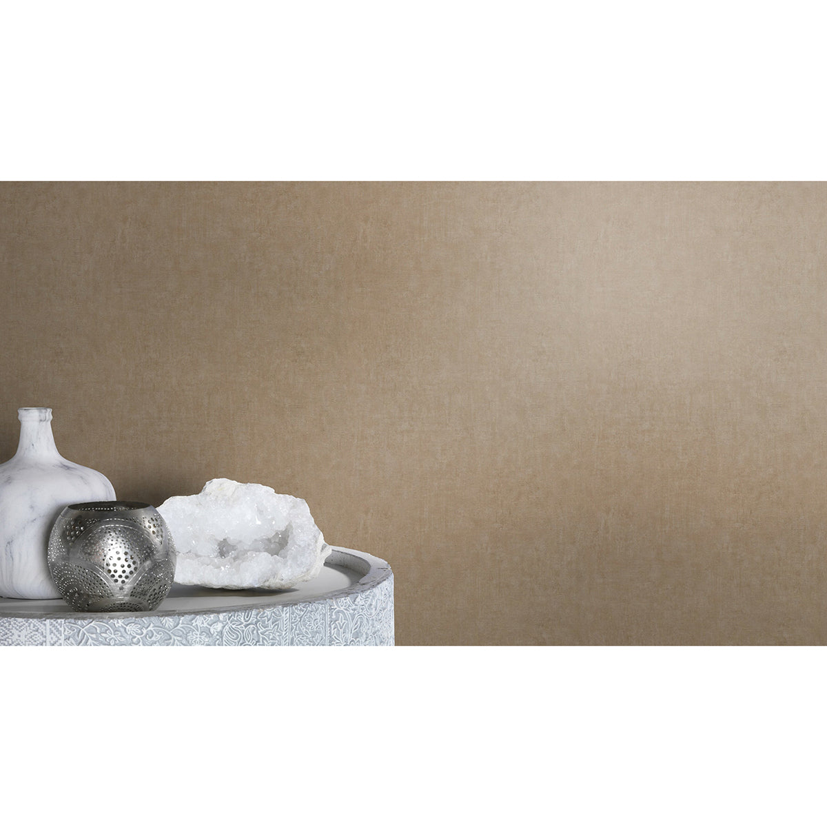 Maemi Gold Distressed Wallpaper - York Wallcoverings - 4035-429299 - York Wallcoverings Wallpaper