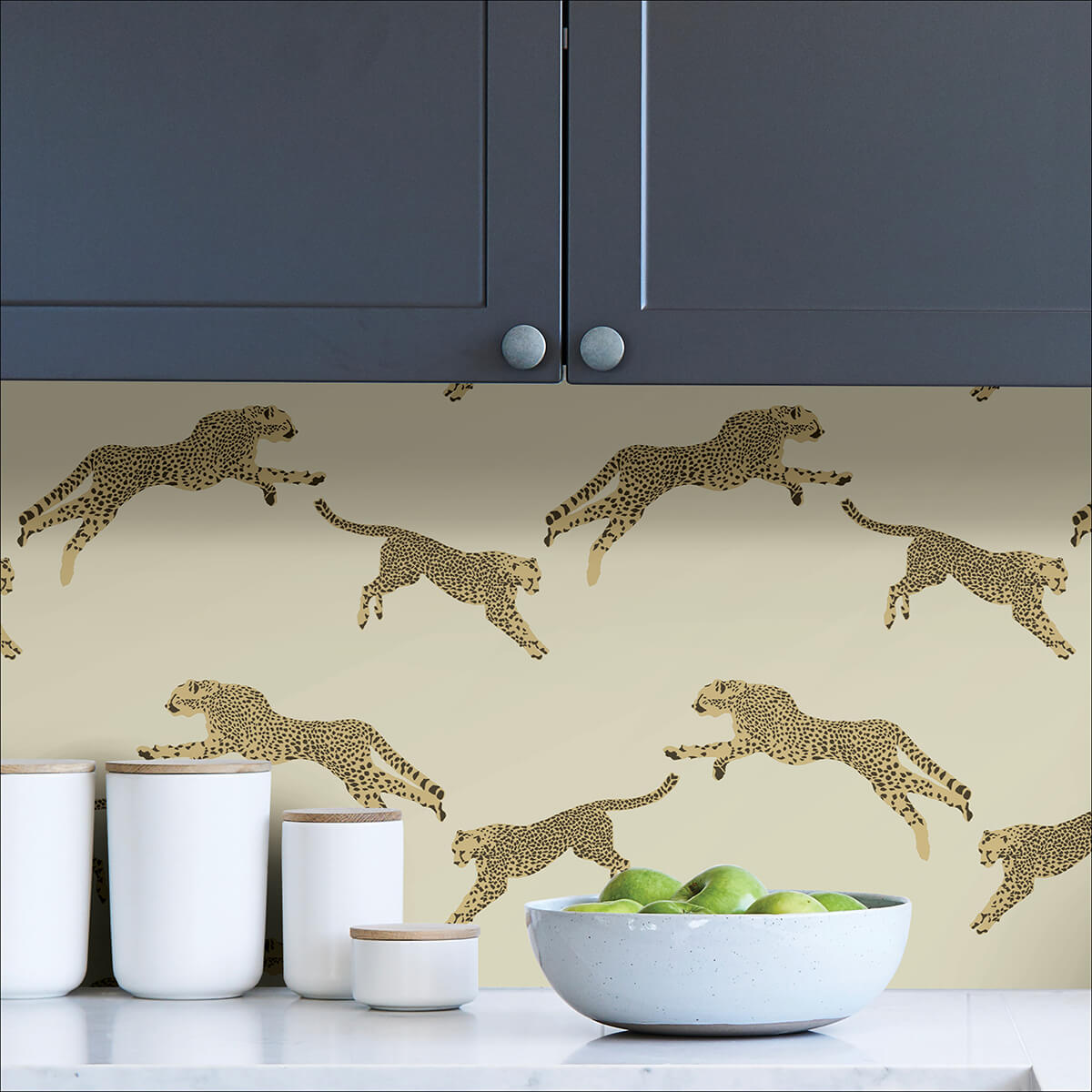 Dune Leaping Cheetah Peel and Stick Wallpaper - York Wallcoverings - SCS4274 - York Wallcoverings Wallpaper