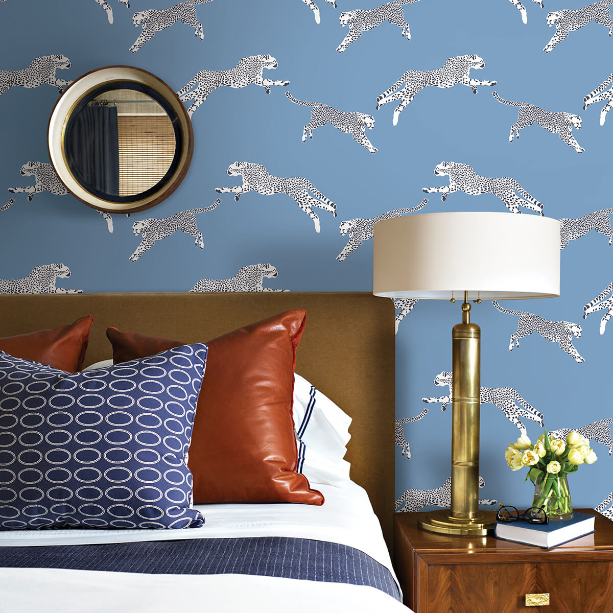 Cloud Nine Leaping Cheetah Peel & Stick - York Wallcoverings - SCS4277 - York Wallcoverings Wallpaper