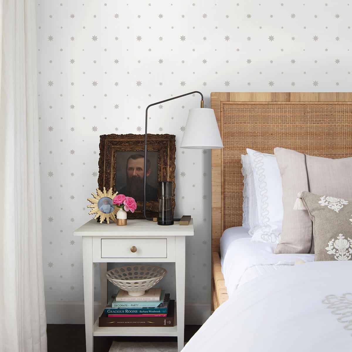 Henry Stone Starburst Wallpaper - York Wallcoverings - AST4350 - York Wallcoverings Wallpaper