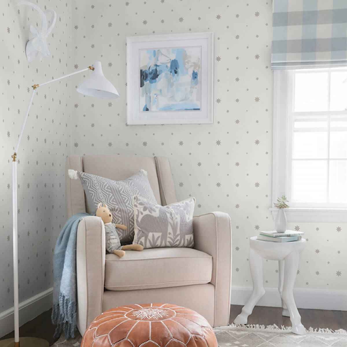 Henry Stone Starburst Wallpaper - York Wallcoverings - AST4350 - York Wallcoverings Wallpaper