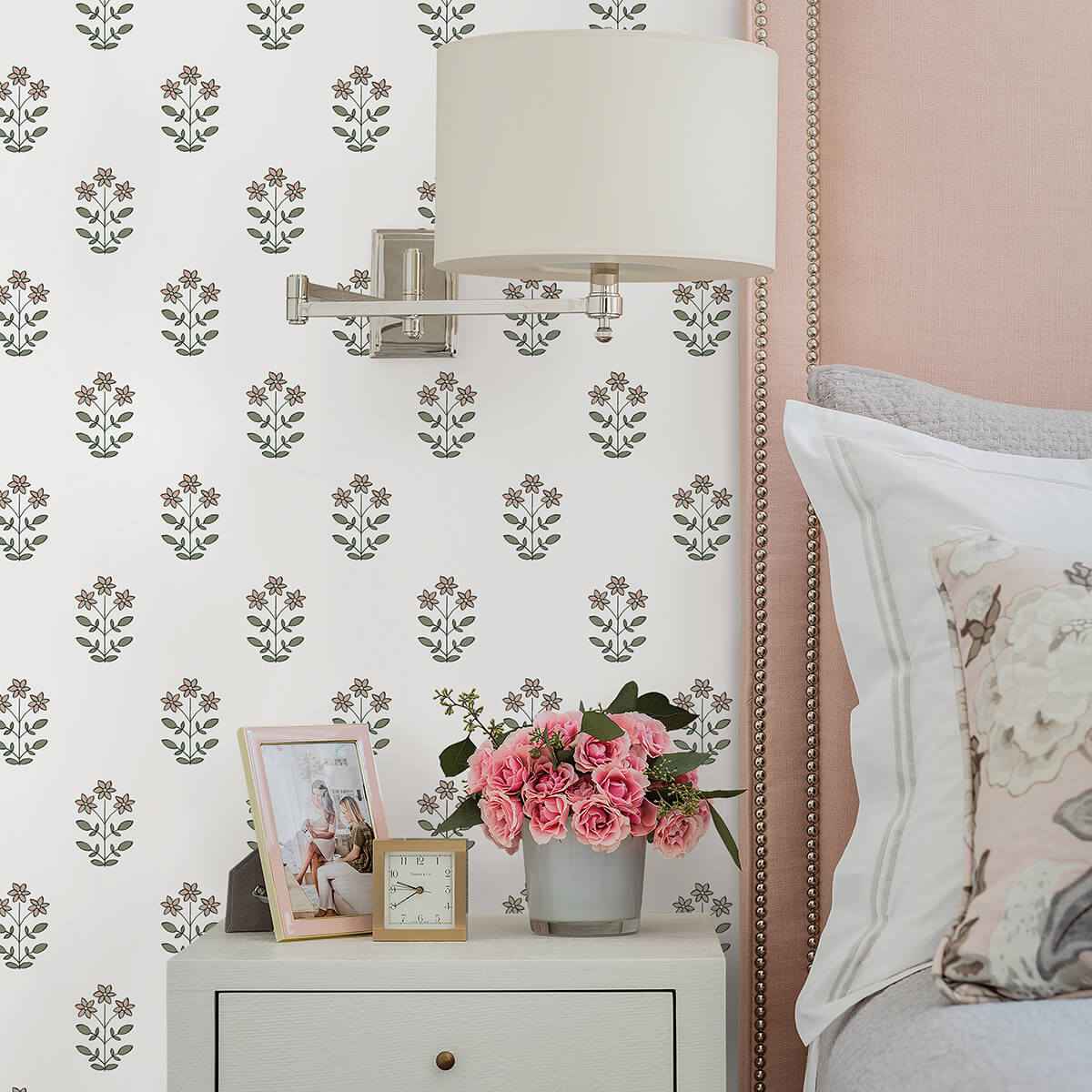 Kit Petal Floral Wallpaper - York Wallcoverings - AST4360 - York Wallcoverings Wallpaper