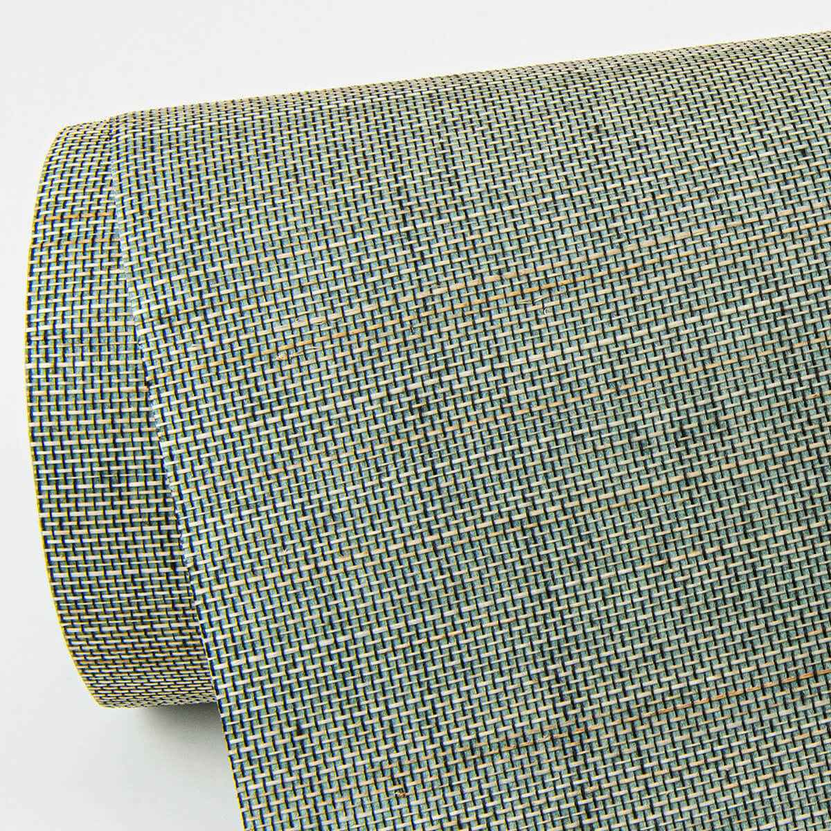 Mai Teal Abaca Grasscloth Wallpaper - York Wallcoverings - 2972-86102 - York Wallcoverings Wallpaper