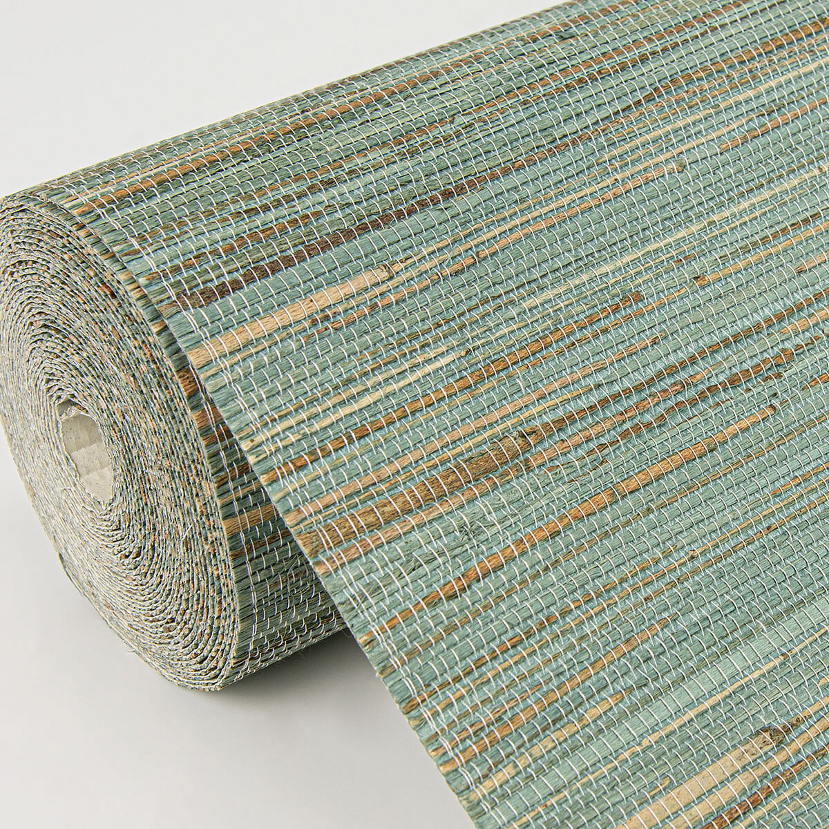 kira-turquoise-hemp-grasscloth-wallpaper-york-wallcoverings-2972-86125 - York Wallcoverings Wallpaper