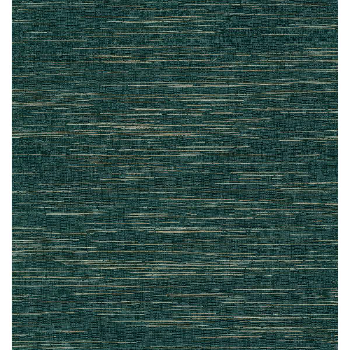 Kira Teal Hemp Grasscloth Wallpaper - York Wallcoverings - 2972-86126