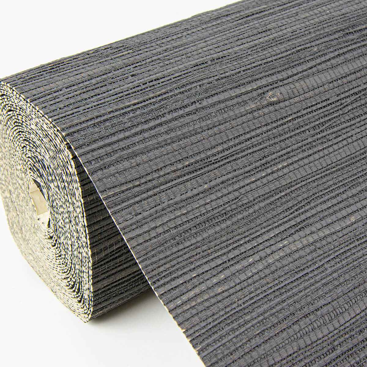 Kira Charcoal Hemp Grasscloth Wallpaper - York Wallcoverings - 2972-86132 - York Wallcoverings Wallpaper