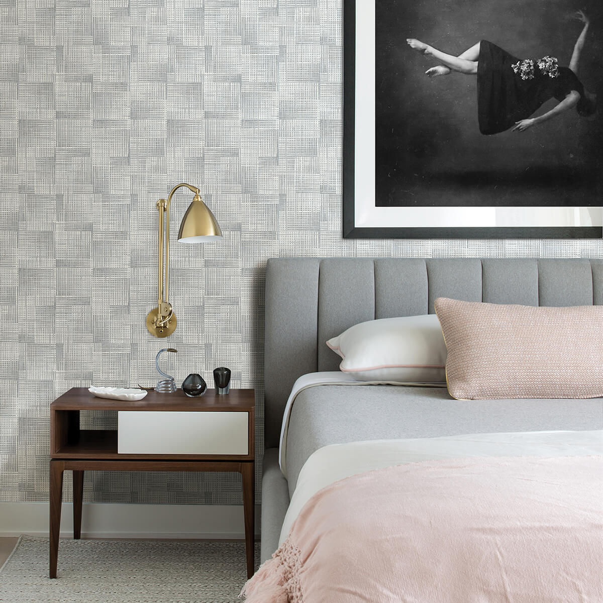 ting-light-blue-lattice-wallpaper-york-wallcoverings-2972-86158 - York Wallcoverings Wallpaper