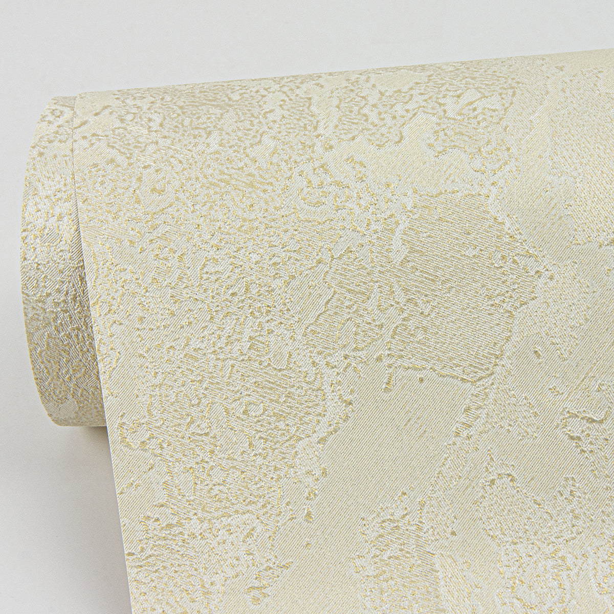 Francesca Champagne Texture Wallpaper  | Brewster Wallcovering