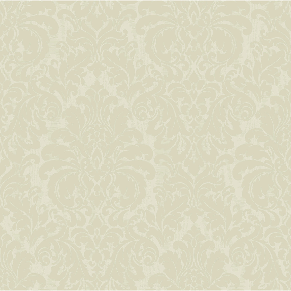 Picture of Betina Light Yellow Damask Wallpaper