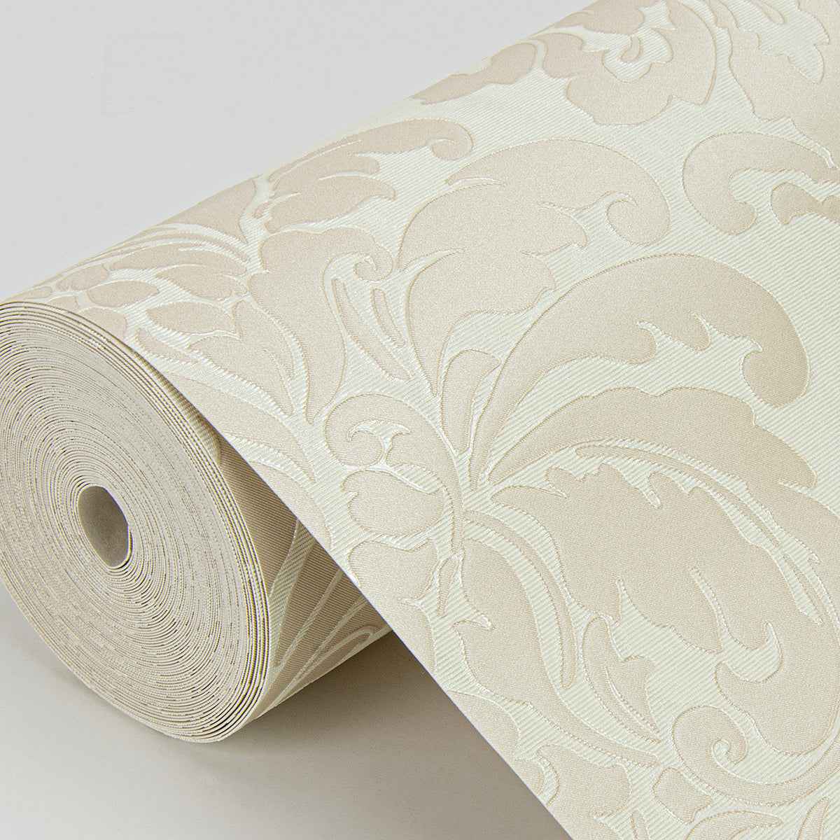 Betina Cream Damask Wallpaper - York Wallcoverings - 4058-24803 - York Wallcoverings Wallpaper