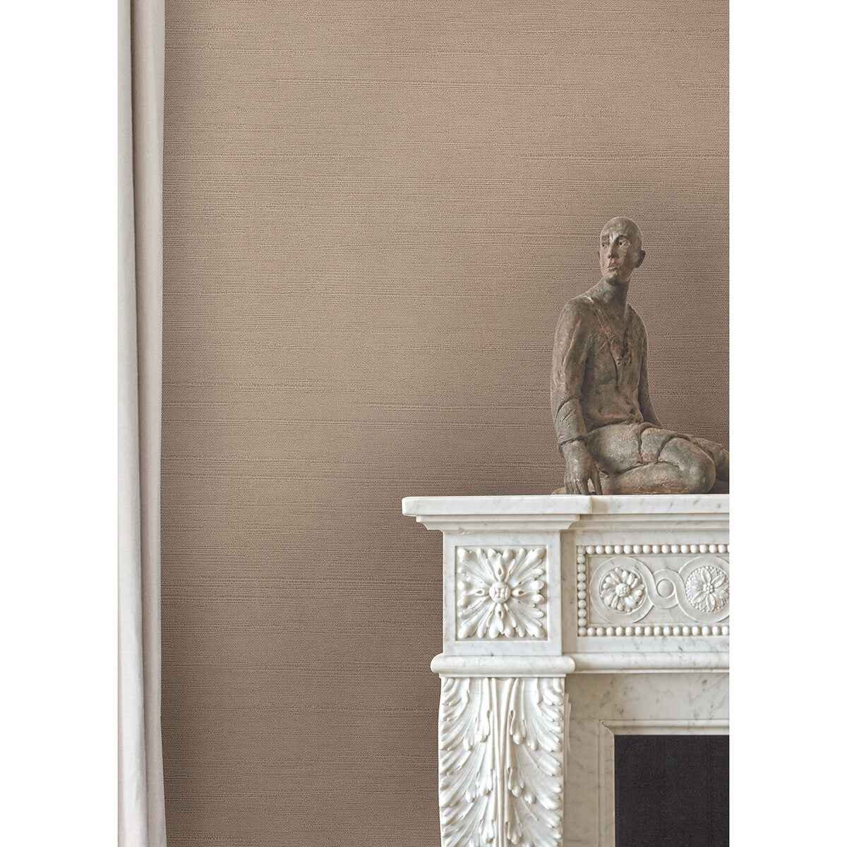 Aida Rose Horizontal Silk Wallpaper - York Wallcoverings - 4058-24858 - York Wallcoverings Wallpaper