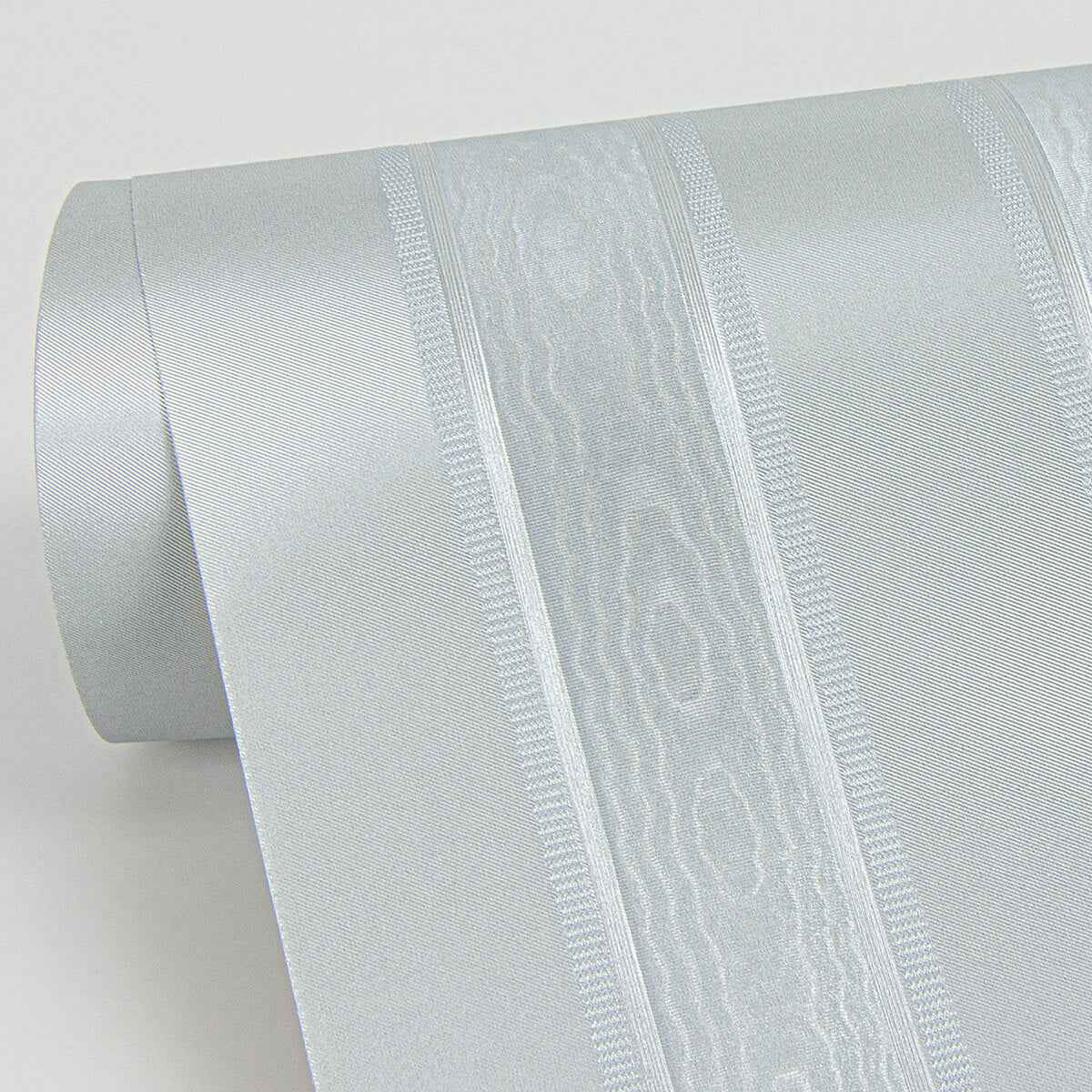 Zeta Light Blue Moire Stripe Wallpaper - York Wallcoverings - 4058-24890 - York Wallcoverings Wallpaper