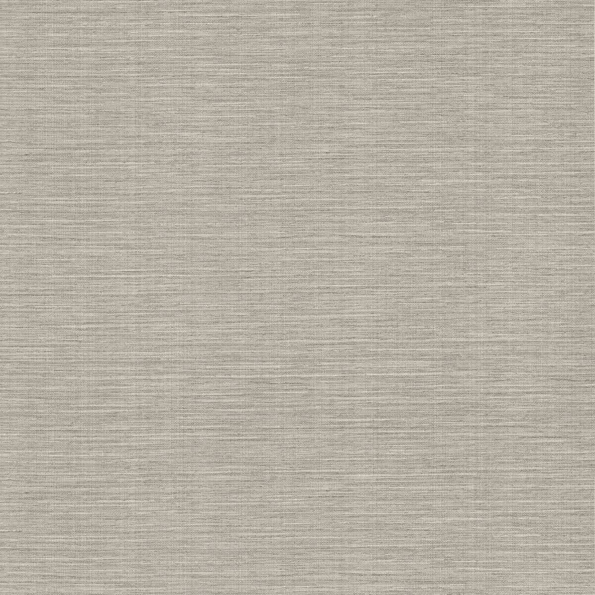 Bay Ridge Light Grey Faux Grasscloth Wallpaper - York Wallcoverings - 2984-2782