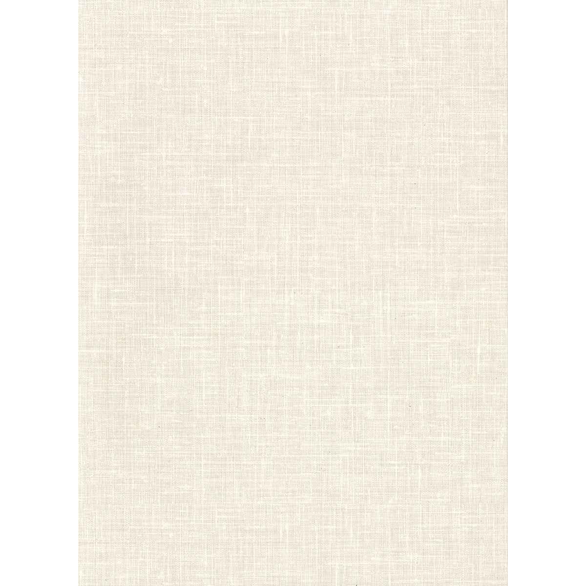 Upton Cream Faux Linen Wallpaper - York Wallcoverings - 2984-50305