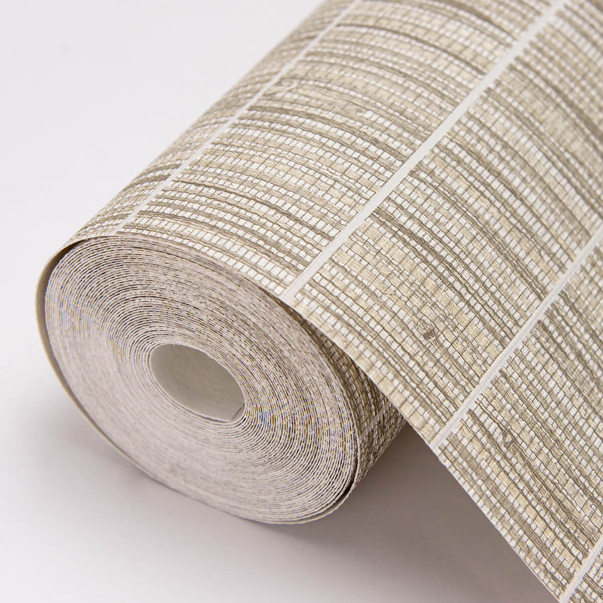luz-taupe-faux-grasscloth-wallpaper-york-wallcoverings-2984-70007 - York Wallcoverings Wallpaper