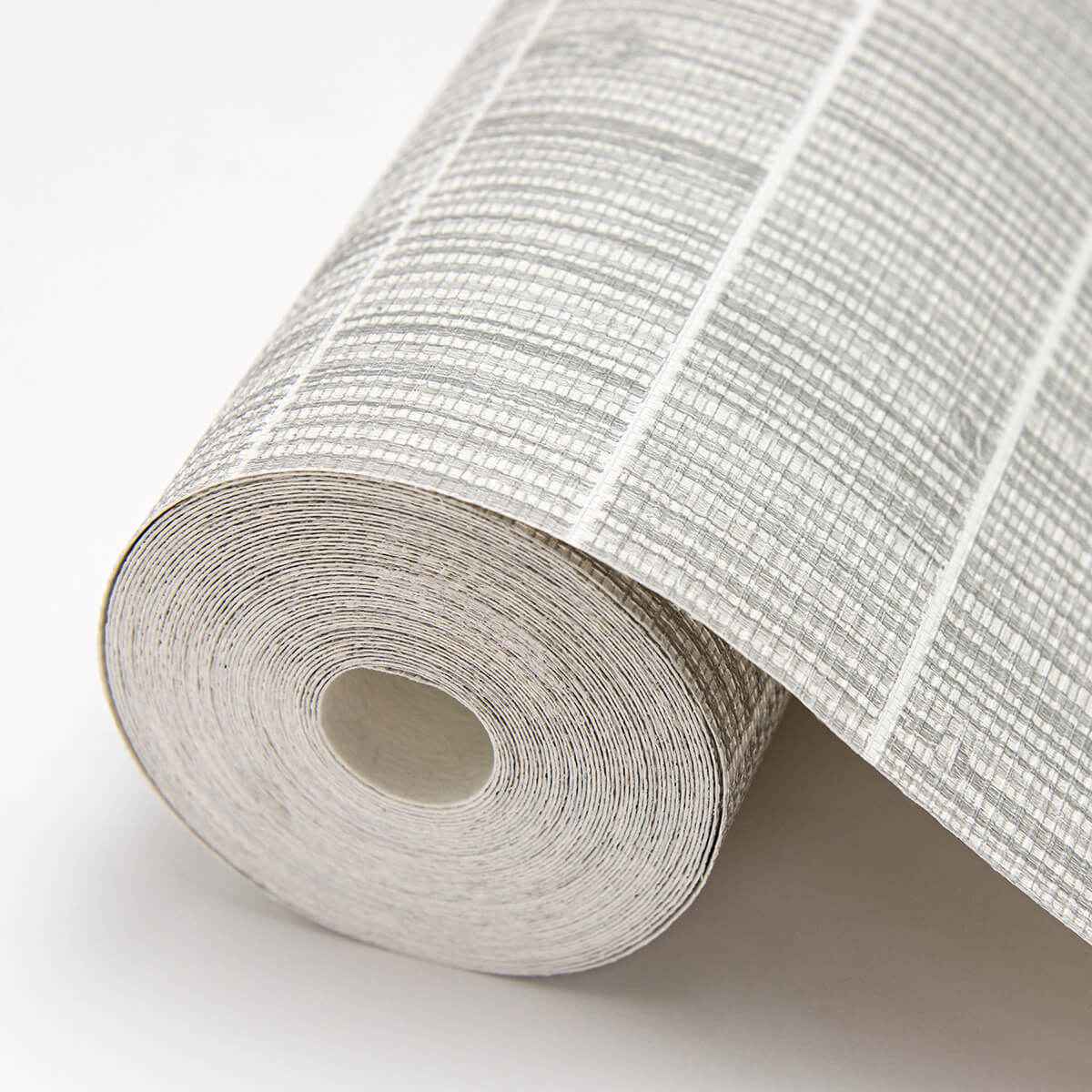 Luz Grey Faux Grasscloth Wallpaper - York Wallcoverings - 2984-70008 - York Wallcoverings Wallpaper