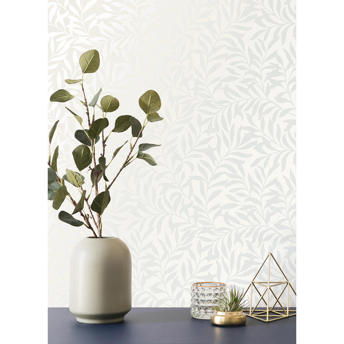 salix-silver-leaf-wallpaper-york-wallcoverings-m1666 - York Wallcoverings Wallpaper