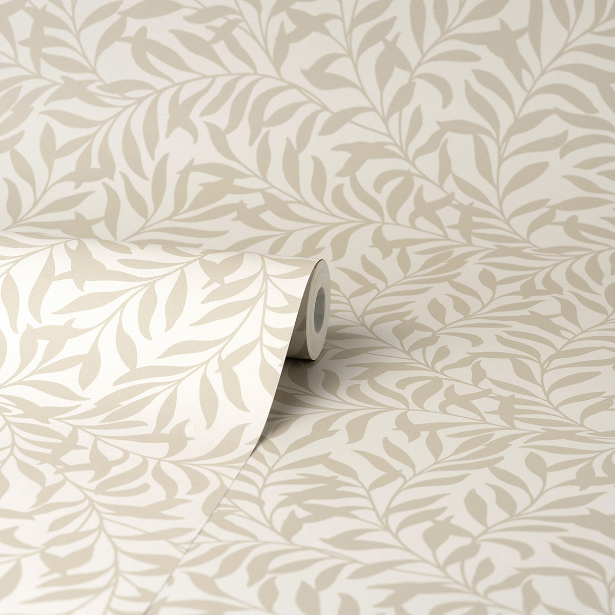 salix-beige-leaf-wallpaper-york-wallcoverings-m1668 - York Wallcoverings Wallpaper