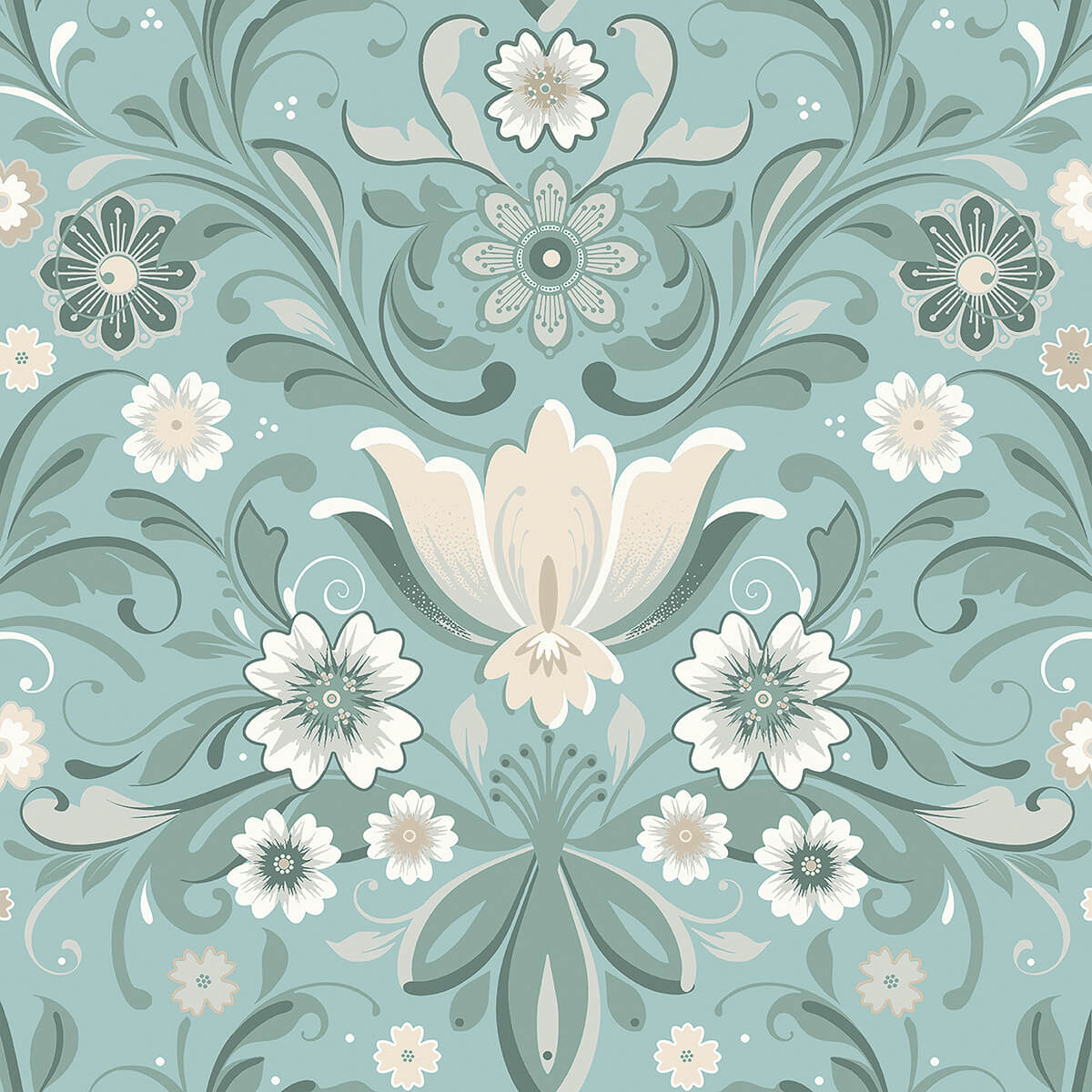 ostanskar-turquoise-retro-floral-wallpaper-york-wallcoverings-2999-24111