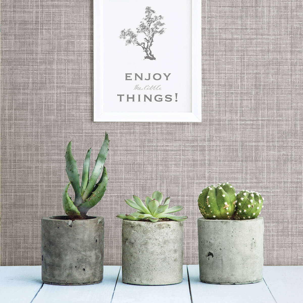 tuckernuck-grey-linen-wallpaper-york-wallcoverings-2999-24270 - York Wallcoverings Wallpaper