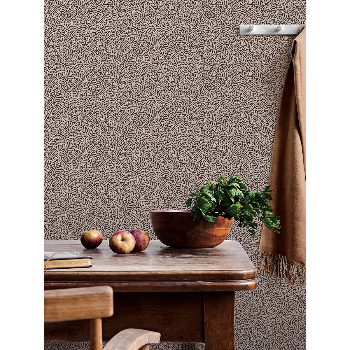 anna-purple-fern-trail-wallpaper-york-wallcoverings-2999-55005 - York Wallcoverings Wallpaper