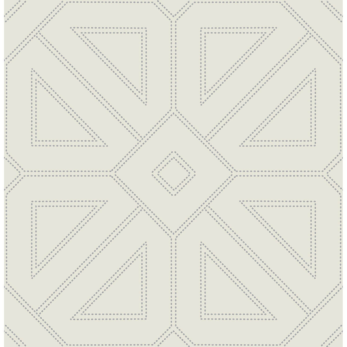 voltaire-grey-beaded-geometric-wallpaper-york-wallcoverings-2973-87371 - York Wallcoverings Wallpaper