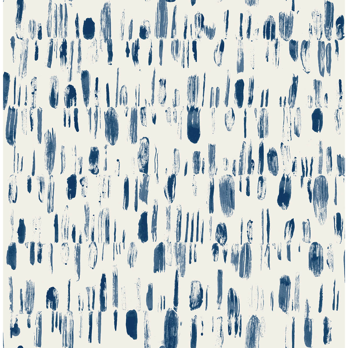 dwell-navy-brushstrokes-wallpaper-york-wallcoverings-2973-90202 - York Wallcoverings Papel pintado