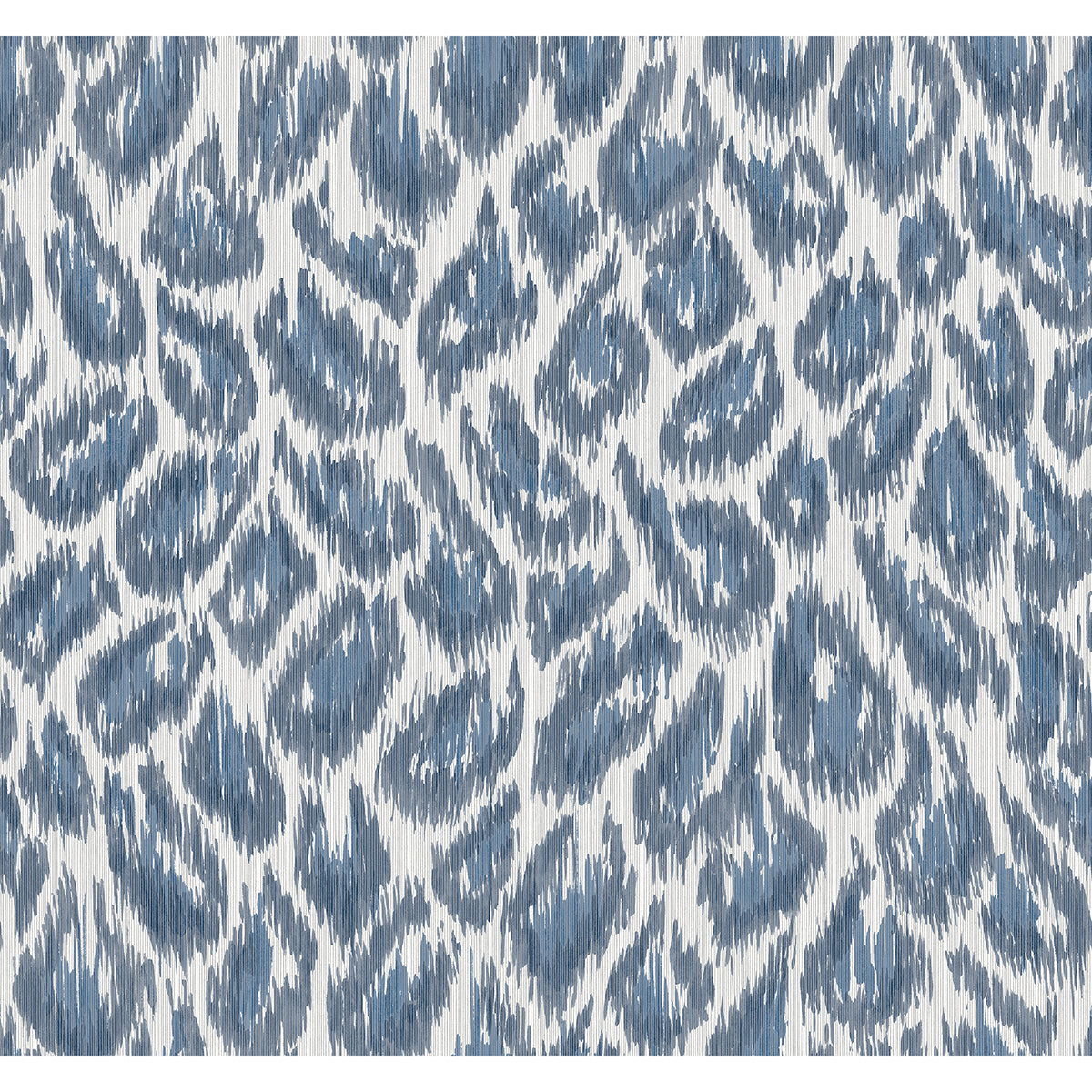 Brewster Wallcovering-Electra Blue Leopard Spot String Wallpaper