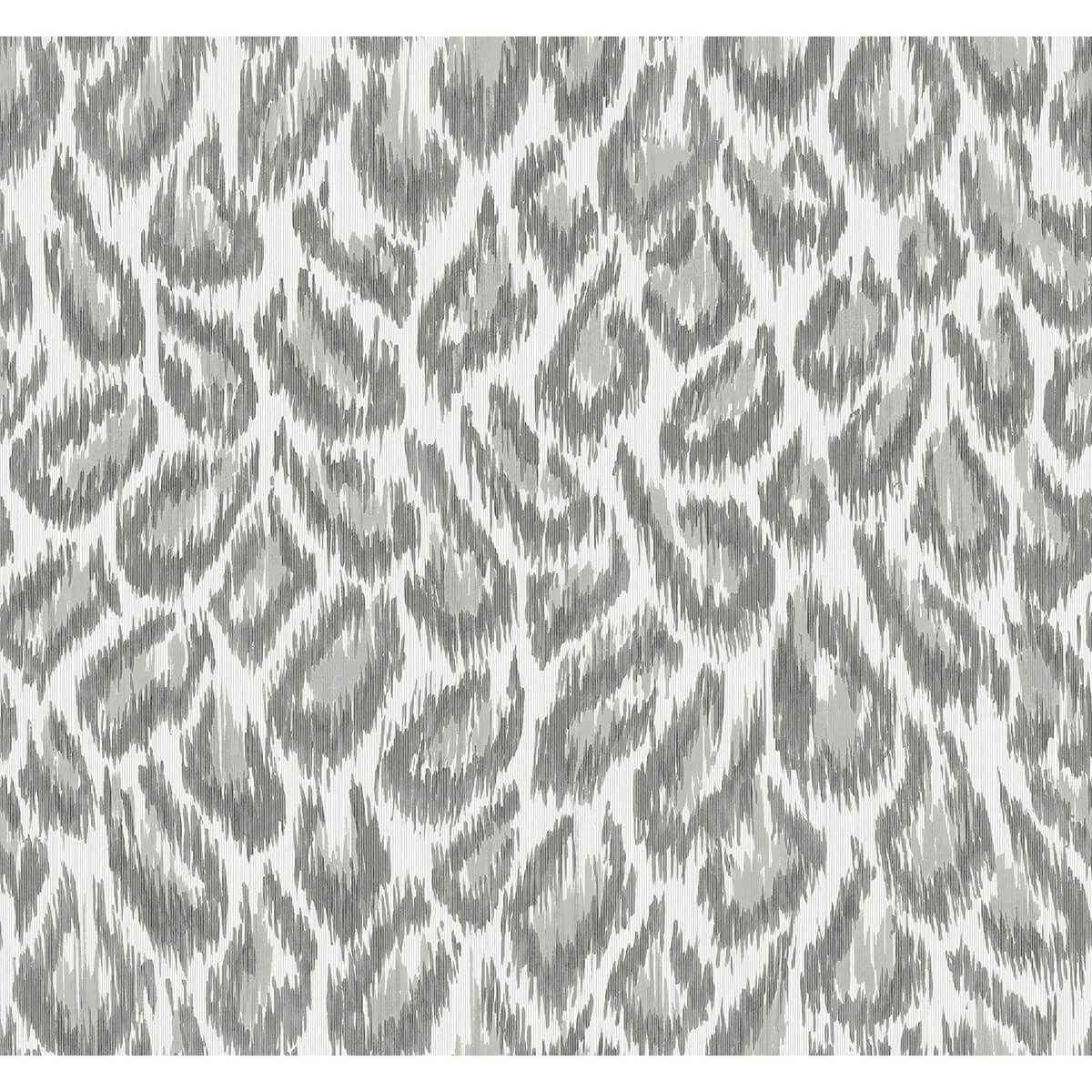 Electra Grey Leopard Spot String Wallpaper - York Wallcoverings - 2973-90302 - York Wallcoverings Wallpaper