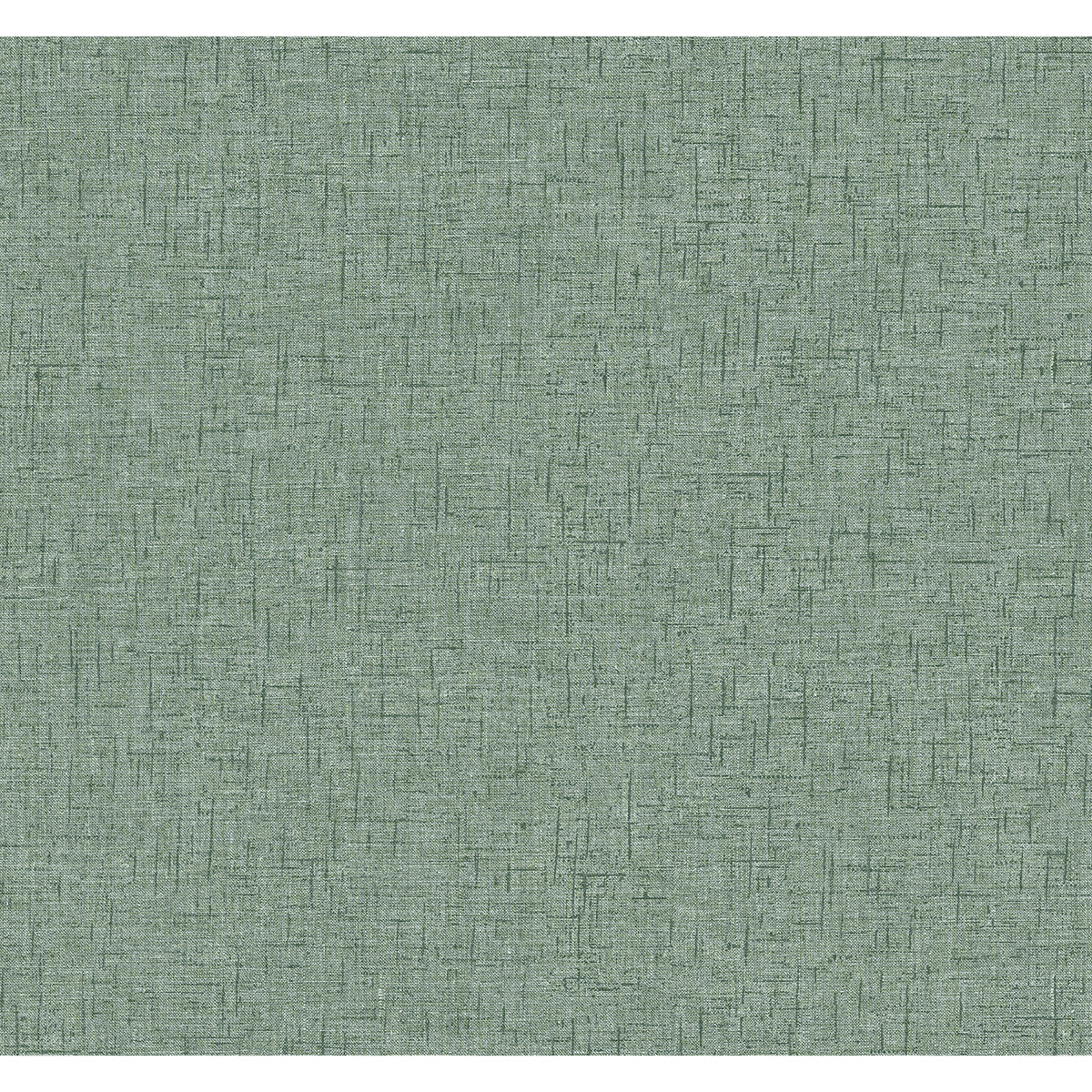 Picture of Bentley Green Faux Linen Wallpaper